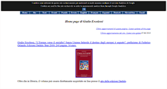 Desktop Screenshot of giulioercolessi.eu